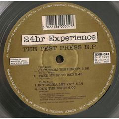 24 Hour Experience - 24 Hour Experience - Test Press EP (Clear Vinyl) - Nice 'N' Ripe