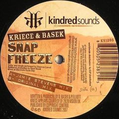 Kriece & Basek - Kriece & Basek - Snap Freeze - Kindred Sounds