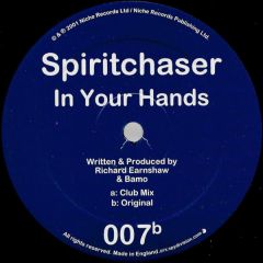 Spiritchaser - Spiritchaser - In Your Hands - Niche Blue