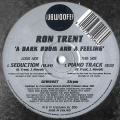 Ron Trent - Ron Trent - A Dark Room And A Feeling - Subwoofer