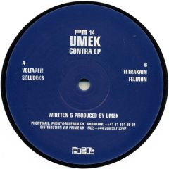 Umek - Umek - Contra EP - Phont Music