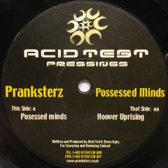 Pranksterz - Pranksterz - Possessed Minds - Acid Test