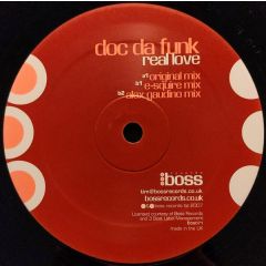 Doc Da Funk - Doc Da Funk - Real Love - Boss Records