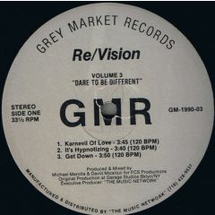 Re/Vision - Re/Vision - Volume 3 "Dare To Be Different" - Grey Market Records