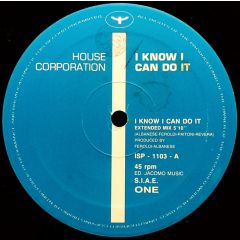 House Corporation - House Corporation - I Know I Can Do It - Italian Style