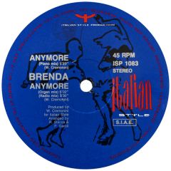 Brenda - Brenda - Anymore - Italian Style