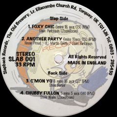 Various Artists - Various Artists - Untitled - Slapback Records