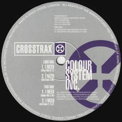 Colour System Inc. - Colour System Inc. - I Need - Gracious Livin'