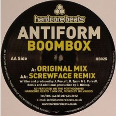 Antiform - Antiform - Boombox - Hardcore Beats