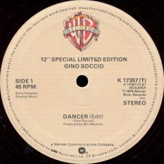 Gino Soccio - Gino Soccio - Dancer - Warner Bros