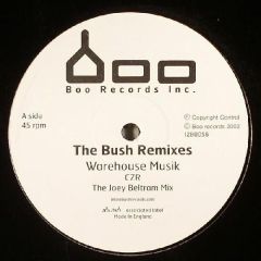 Czr / Peter Presta - Czr / Peter Presta - Warehouse Musik / Say Goodbye (Rmxs) - Bush Boo