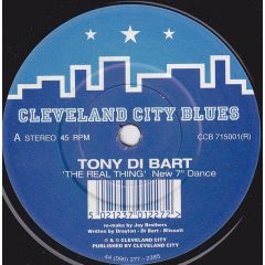 Tony Di Bart - Tony Di Bart - The Real Thing - Cleveland City Blues