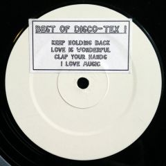 Disco-Tex - Disco-Tex - Best Of Disco-Tex Vol.1 - Disco-Tex Records