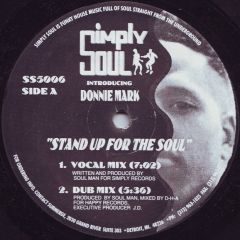 Donnie Mark - Donnie Mark - Stand Up For The Soul - Simply Soul