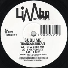Sublime - Sublime - Transamerican - Limbo