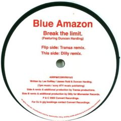 Blue Amazon Ft D Harding - Blue Amazon Ft D Harding - Break The Limit (Remixes) - Convert 