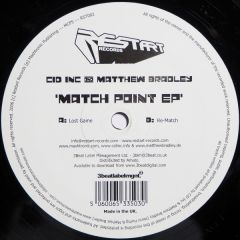 Cid Inc & Matthew Bradley - Cid Inc & Matthew Bradley - Match Point EP - Restart