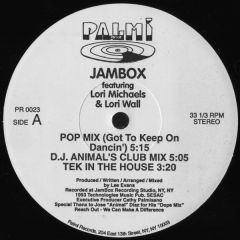 Jambox Featuring Lori Michaels & Lori Wall - Jambox Featuring Lori Michaels & Lori Wall - Music Luva - Palmi Records