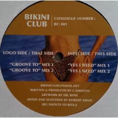Bikini Club Presents - Bikini Club Presents - Groove To - Bikini Club 1