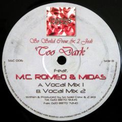 So Solid Crew & 2 Jedi - So Solid Crew & 2 Jedi - Too Dark - Paper Money Rec