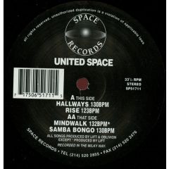 United Space - United Space - Hallways - Space Records