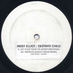 Missy Elliot / Destiny's Child - Missy Elliot / Destiny's Child - Get Ur Freak / Survivor (D&B Mixes) - Rare