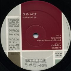 G & Vct - G & Vct - Optimized EP - Artform