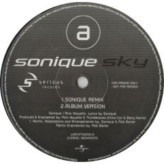 Sonique - Sonique - SKY - Serious