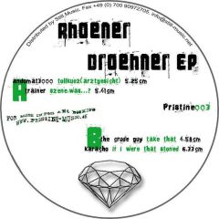 Various Artists - Various Artists - Rhoener Droehner EP - Pristine Music 3