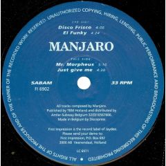 Manjaro - Manjaro - Disco Frisco - First Impression