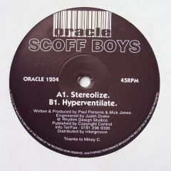 Scoff Boys - Scoff Boys - Stereolize - Oracle