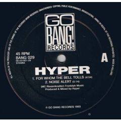 Hyper - Hyper - For Whom The Bell Tolls - Go Bang! Records