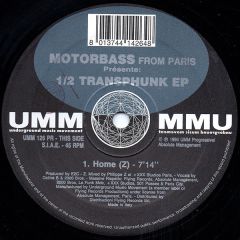 Motorbass - Motorbass - 1/2 Transphunk EP - UMM