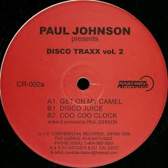 Paul Johnson - Paul Johnson - Disco Traxx Volume 2 - Confidential