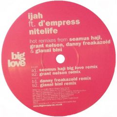 I Jah Feat. D'Empress - I Jah Feat. D'Empress - Nitelife - Big Love 36