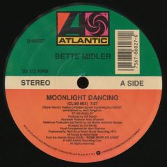 Bette Midler - Bette Midler - Moonlight Dancing - Atlantic