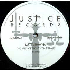 Metta Bhavna - Metta Bhavna - The Spirit Of Flight - Justice Records