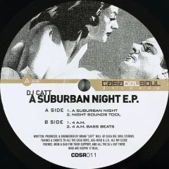DJ Catt - DJ Catt - A Suburban Night E.P. - Casa Del Soul Records