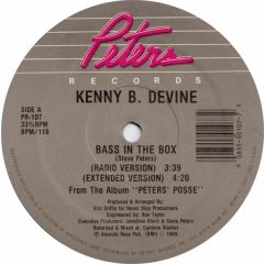 Kenny B Devine - Kenny B Devine - Bassin The Box - Peters Records
