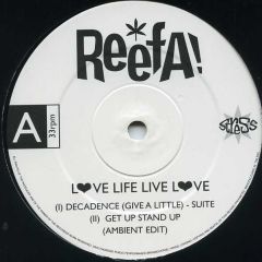 Reefa - Reefa - Love Life Live Love - Stress