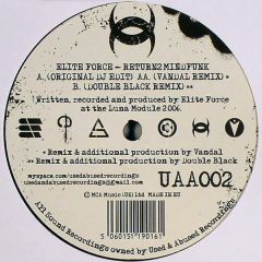Elite Force - Elite Force - Return 2 Mind Funk - Used And Abused