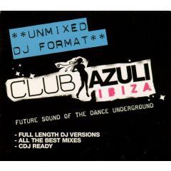 Azuli Presents - Azuli Presents - Club Azuli Ibiza (Un-Mixed) - Azuli