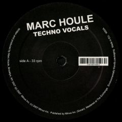Marc Houle - Marc Houle - Techno Vocals - M_nus