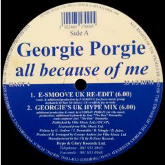 Georgie Porgie - Georgie Porgie - All Because Of You - Hope & Glory