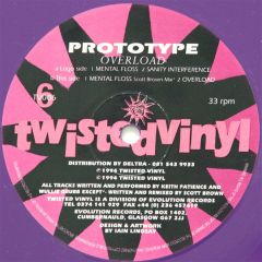 Prototype - Prototype - Overload (Purple Vinyl) - Twisted Vinyl