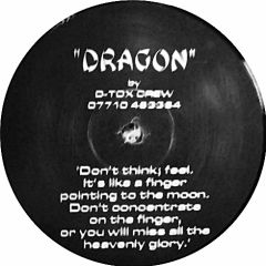 D-Tox Crew - D-Tox Crew - Dragon - White