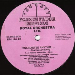 Royal Orchestra Ltd - Royal Orchestra Ltd - How Do You Say Nastee - Fourth Floor