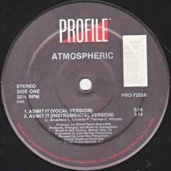 Atmospheric - Atmospheric - Admit It - Profile
