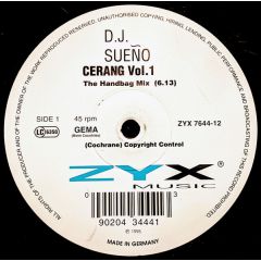 DJ Sueno - DJ Sueno - Cerang Vol 1 - ZYX