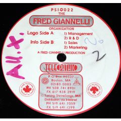 Fred Giannelli - Fred Giannelli - The Fred Giannelli Organization - Telepathic Recordings
